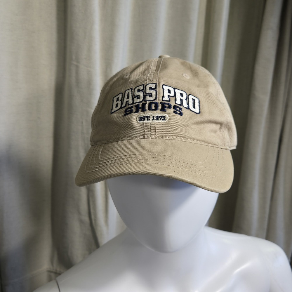 Bass Pro Shops Hat Outdoor‎ Fishing Baseball Cap Adjustable Back